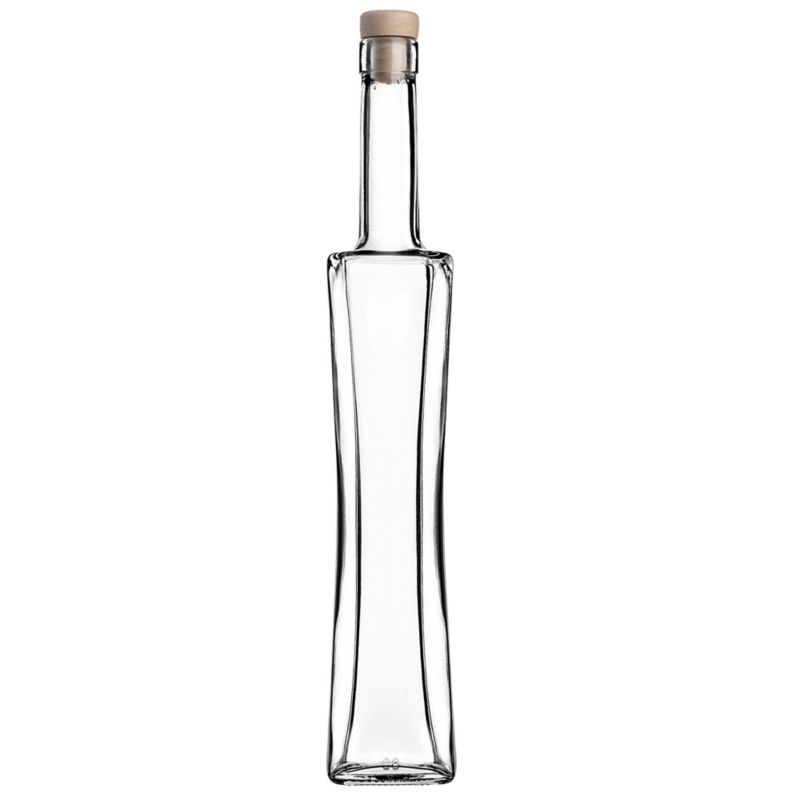 Butelka KADAX Szklana 500ml z korkiem syntetycznym 50 szt.