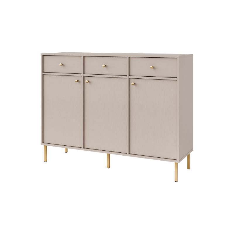 Komoda z szufladami Bonni Sakai 2 3F 3S T827 Beż 1 szt.