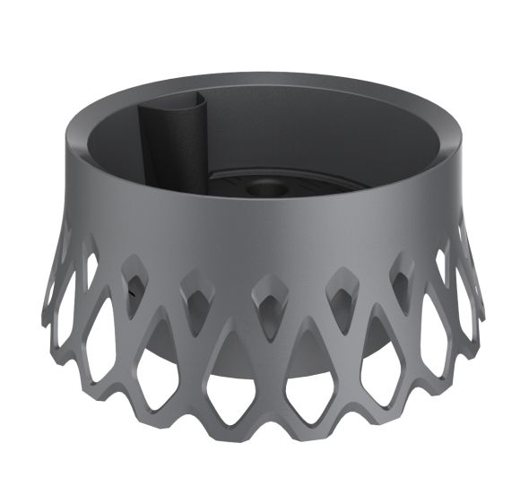 Doniczka Plastia 40cm system samonawadniania grafit 1szt