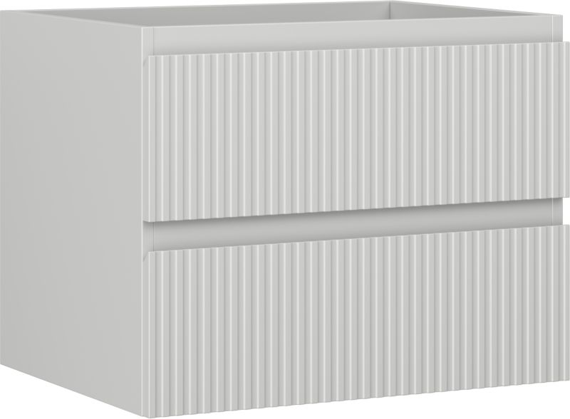 Szafka podumywalkowa Mexen Rivel szara mat 60 cm 2 szuflady 1 szt.