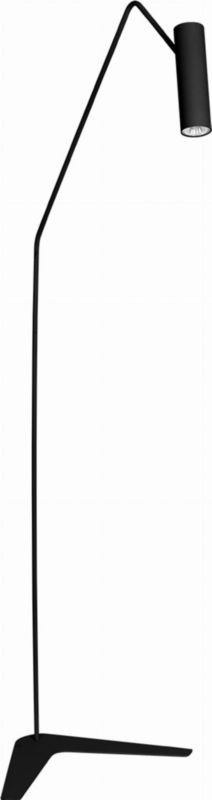 Lampa podłogowa stojąca Nowodvorski Lighting Eye czarna nowoczesna 1 x GU10 x 35W wym: 160 x 50 x 50 cm - 1 szt.