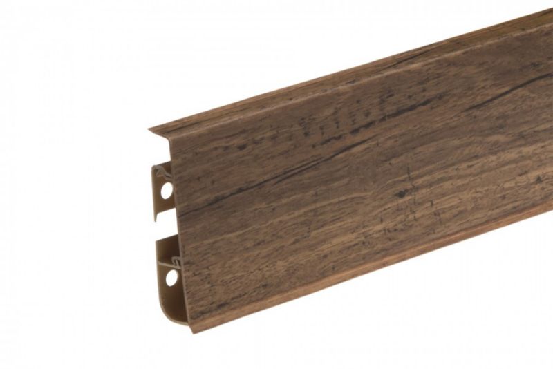 Listwa przypodłogowa Cezar Hi Line Prestige Orzech Blues mat 22x75x2500mm PVC 1 szt.