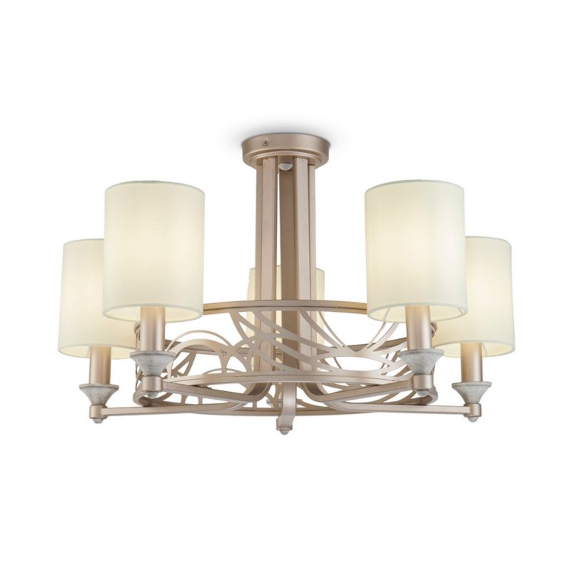 Lampa wisząca Maytoni Vittoria 7204 mosiężno-złota styl klasyczny 5xE14 x 40W 1 szt.