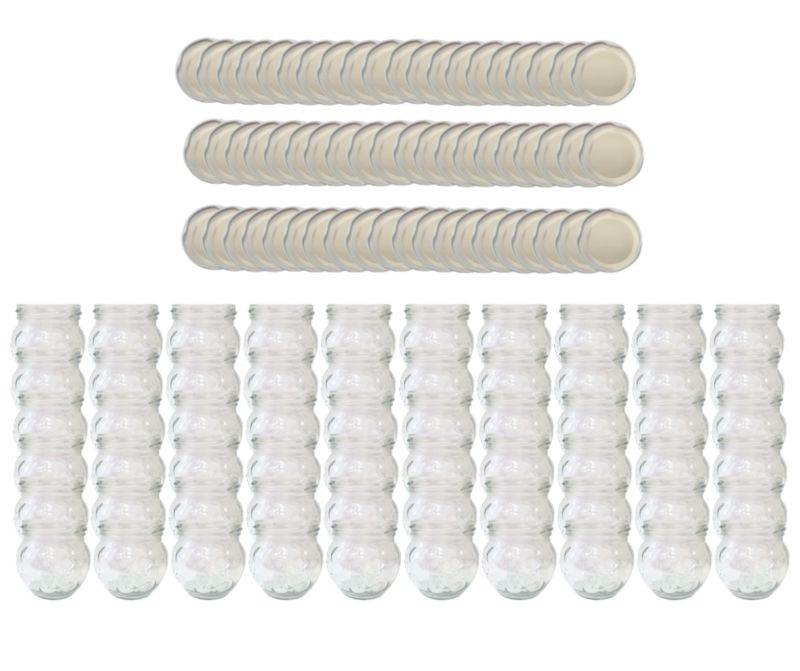 Słoiki MODO24 215ml dżemy konfitury przyprawy deserki zakrętki 66mm PZH 60 kpl.