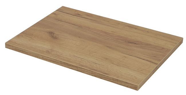 Blat łazienkowy Line 60,4 x 45,3 cm dąb złoty