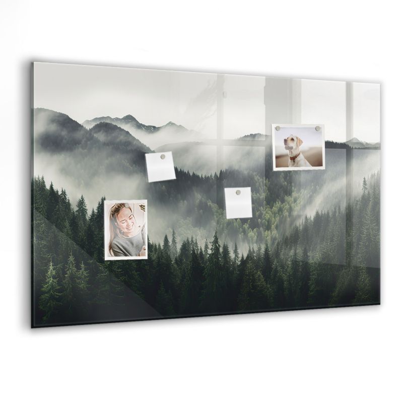 Foto tablica magnetyczna Wallfluent 90x60 cm Las krajobraz 1 szt.