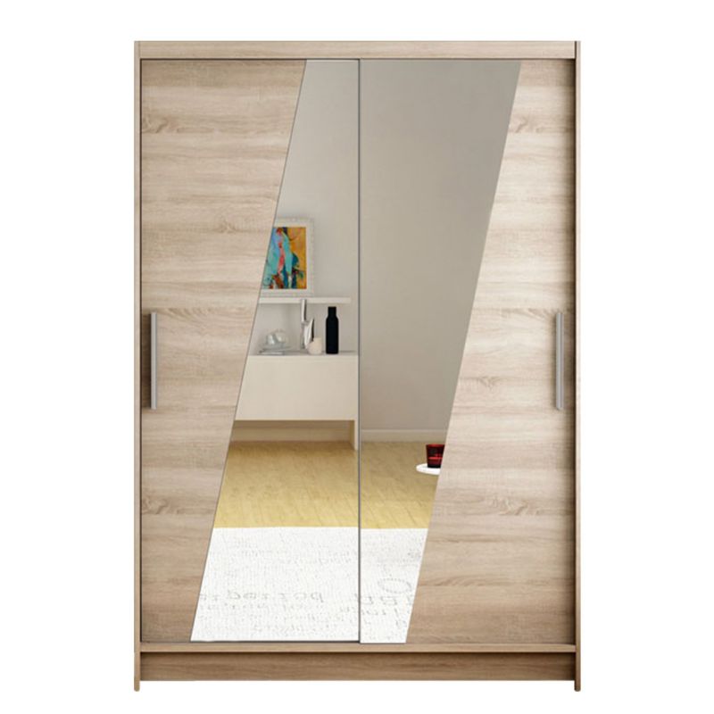 Szafa MIRJAN 24 z drzwiami przesuwnymi Miami VIII trufel/lustro 1 szt.