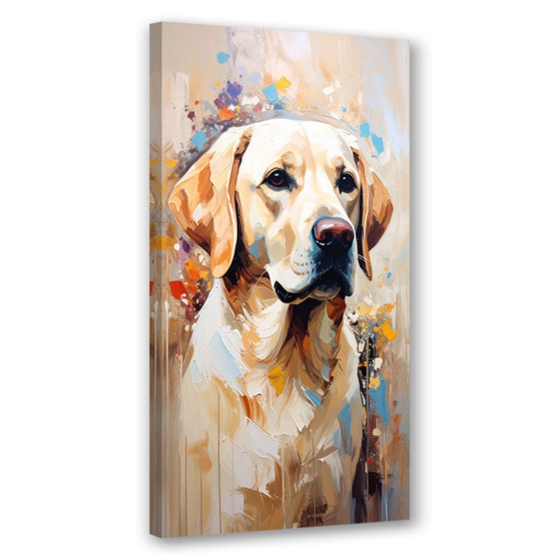 Obraz nowoczesny do salonu biura Feeby Pies Labrador retriever Zwierzę 40x80cm 1szt