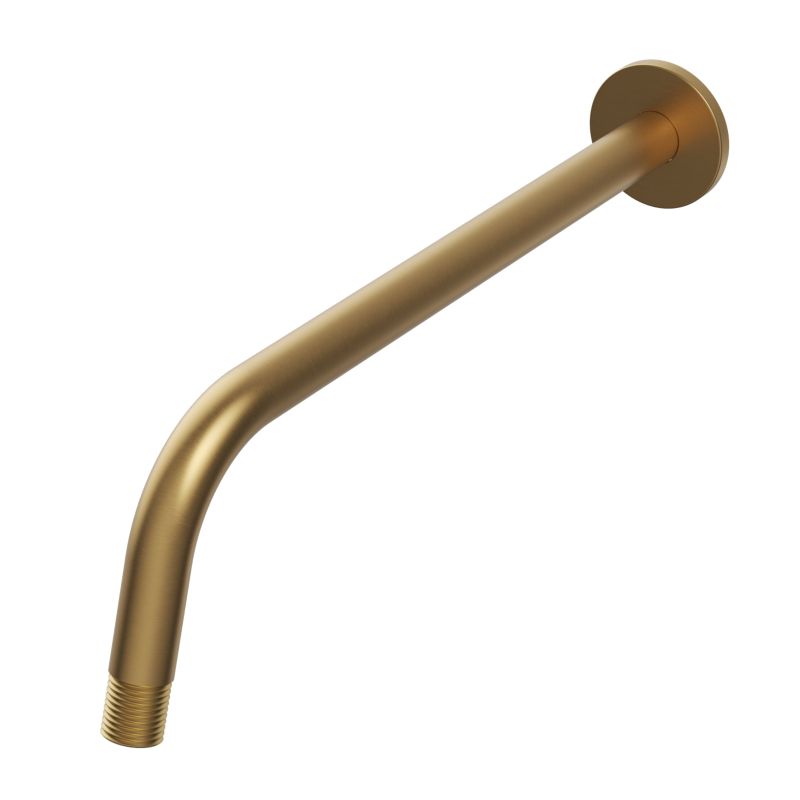 Ramię okrągłe deszczownicy Granitan brush gold rurka do prysznica ścienna uchwyt 1 szt.