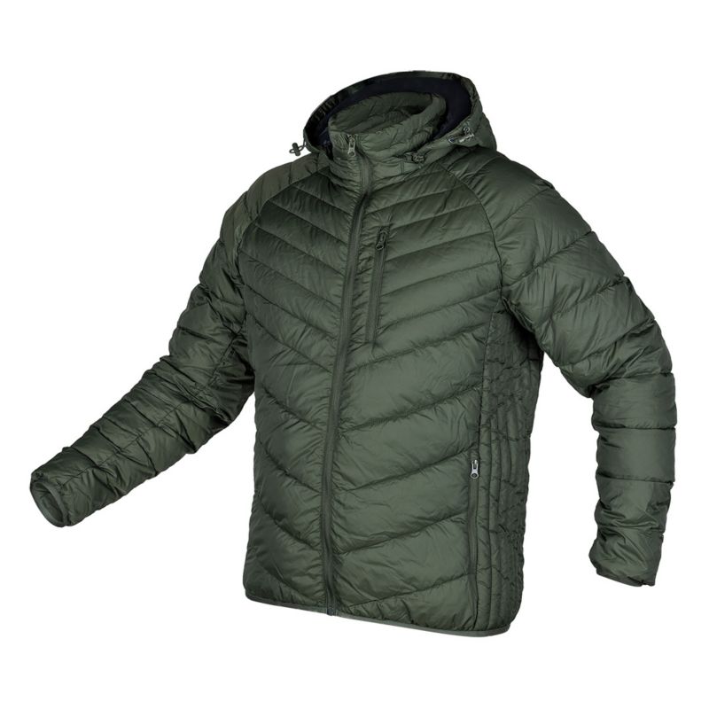 Kurtka NEO TOOLS Mix&Match, pikowana, puchowa, lekka, oliwkowo-czarna, rozmiar XXXL 1 szt