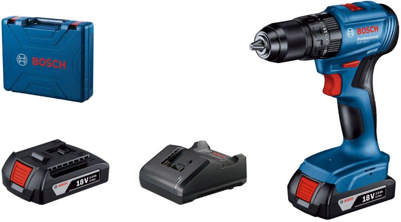 Wiertarko-wkrętarka Bosch GSR 185-Li 2 x 2,0 Ah
