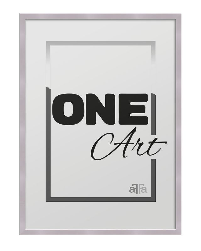 Ramka A1 Hekla 59,4x84,1 MDF plakat srebrny 1szt.