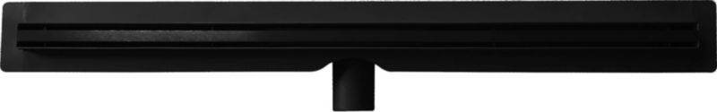 Odpływ liniowy Low Slim 80 cm czarny