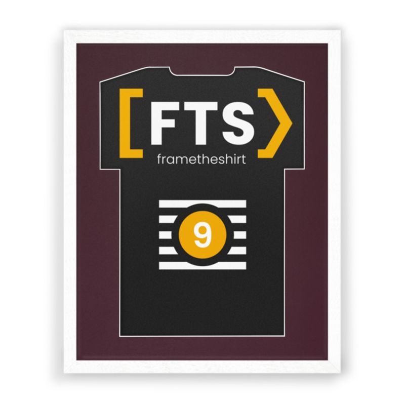 Unikalna ramka FTS 43x53 cm na dziecięcą koszulkę sportową 1 szt.