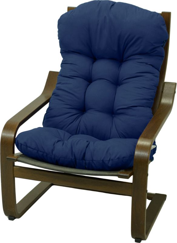 Poduszka na fotel drewniany AMPO gruba granatowy Ikea Poang 1 szt.