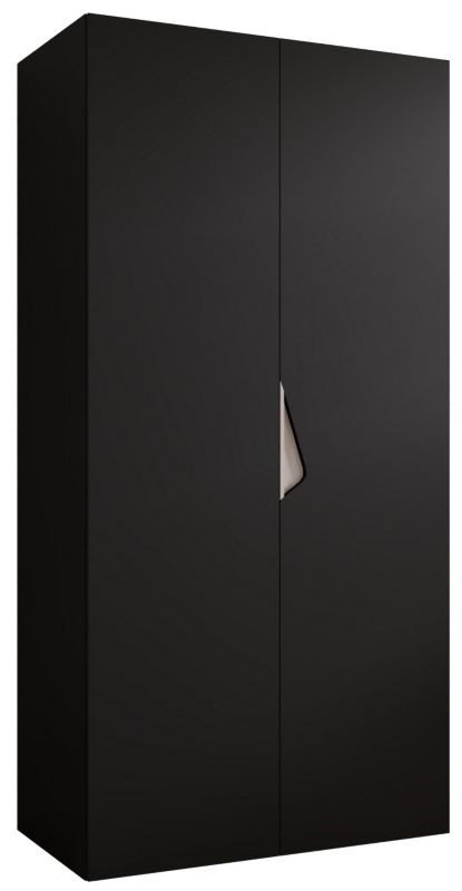 Szafa uchylna otwierana Abiks SANDI 1 100 wys 202 cm Czarny + Kaszmir 1 szt