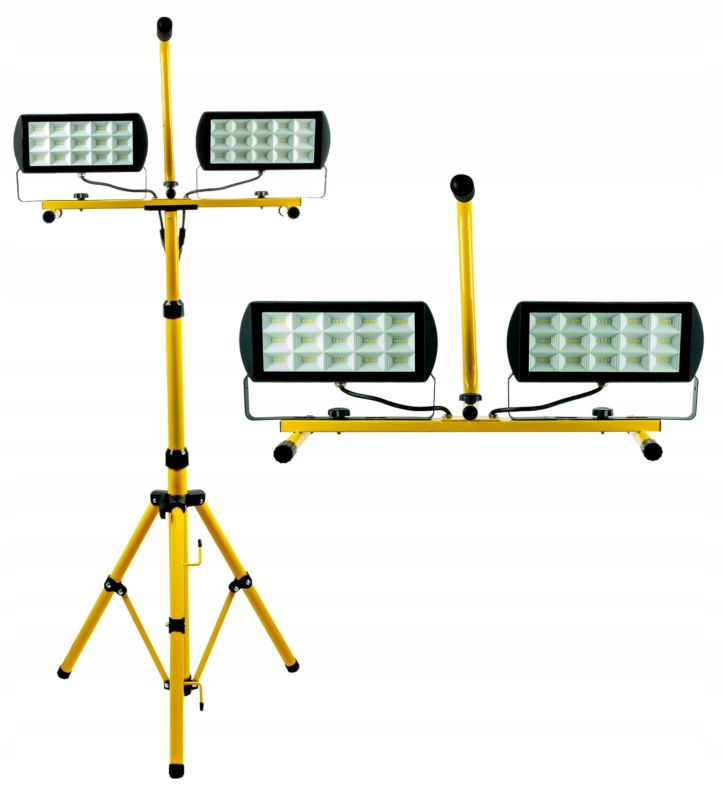 Naświetlacz LED Germina na statywie 2x45W halogen 2w1 1szt.