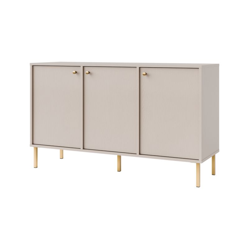 Komoda trzydrzwiowa Bonni Sakai 2 3F T813 Beż 1 szt.