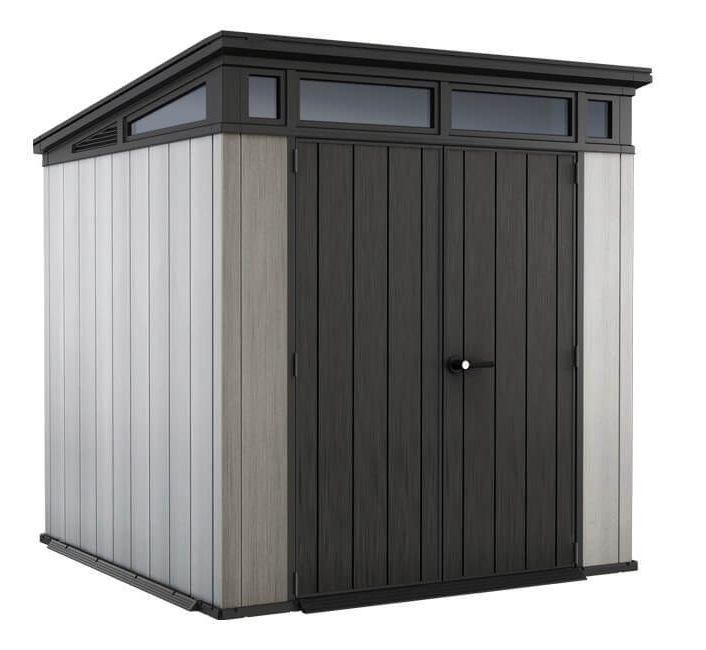 Domek ogrodowy Keter Artisan 214x218x226cm 4.66m² Szary 1 szt.