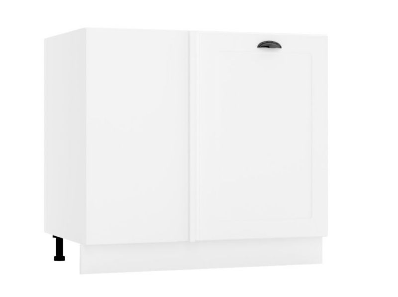 Szafka kuchenna narożna 90 Stolkar ADELE DNP P/L biała mat 1 szt