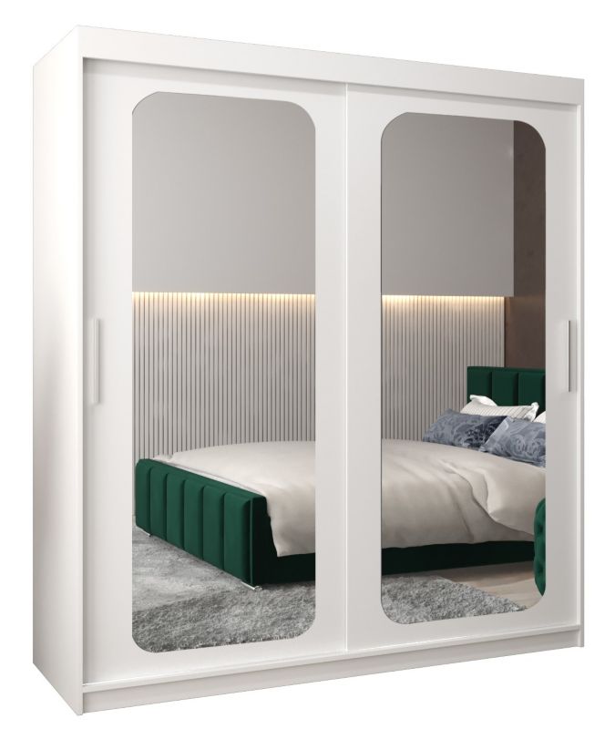 Szafa przesuwna Garderoba Abiks PROMO T3 180 biały/biały 1 szt.