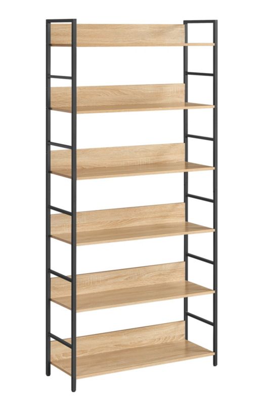 Regał Songmics w stylu industrialnym dąb sonoma 1 szt