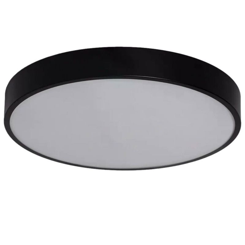 Plafon sufitowy lampa Abruzzo Moderno czarno-biały LED 31W 3000K-6000K 2200lm IP20 wym: 5 x 40 x 40 cm metal - 1 szt.