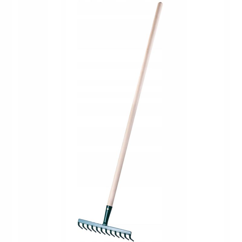 Grabie KADAX Do Trawy Liści Drewniany Trzonek 12-Zębne 1szt.