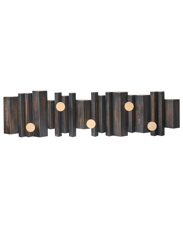 Wieszak ścienny Gillette Czarny 1 szt.