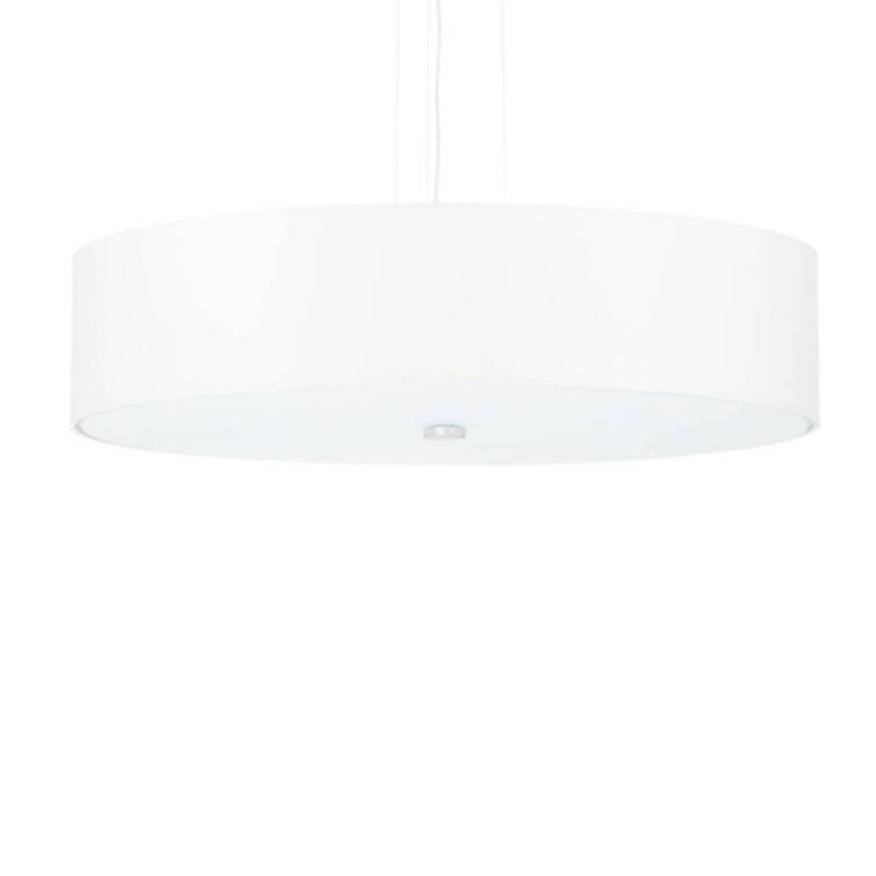 Lampa wisząca Sollux Lighting Skala 7566 biała szerokość 50 cm 5xE27 x 1 szt.