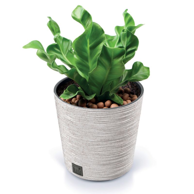 Doniczka Ogrodowa EDANTI Okrągła Na Taras Biały 25 cm 1 szt.