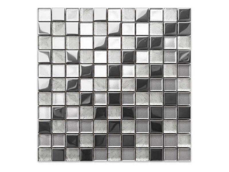 Mozaika szklana Ilcom silverstar mix 30x30cm 1 szt.