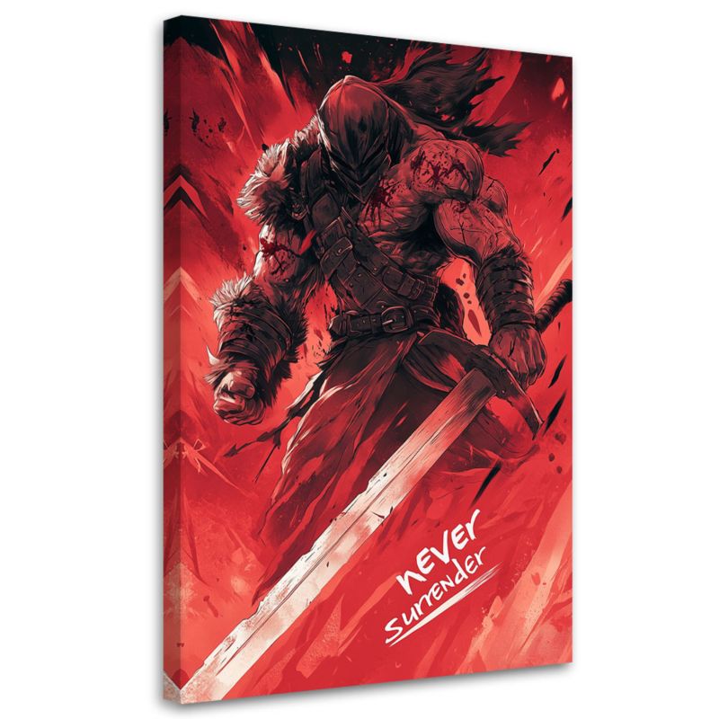 Obraz na płótnie Feeby Wojownik z mieczem 80x120cm 1szt
