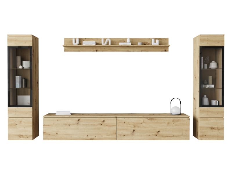 Meblościanka MIRJAN 24 Vera II dąb artisan 1 kpl.