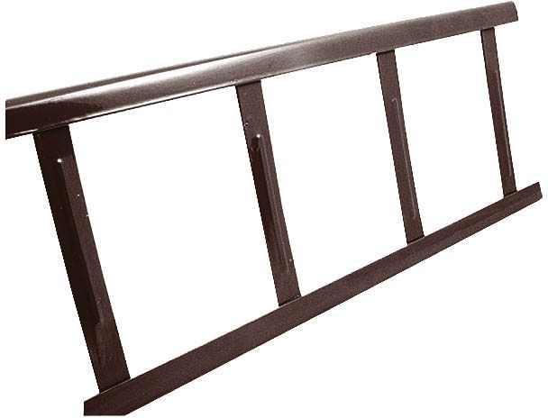 Płotek przeciwśniegowy 1,2 m brąz połysk