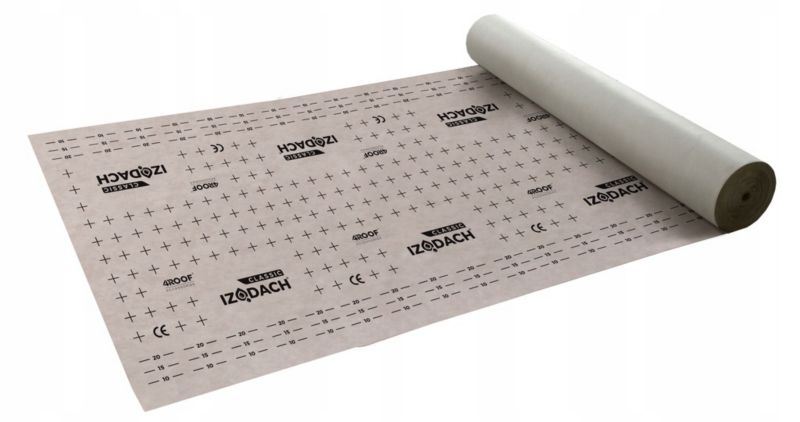 Membrana dachowa 4ROOF IZODACH CLASSIC 120 gr/m² 75m2 super jakość cena 1 rolka