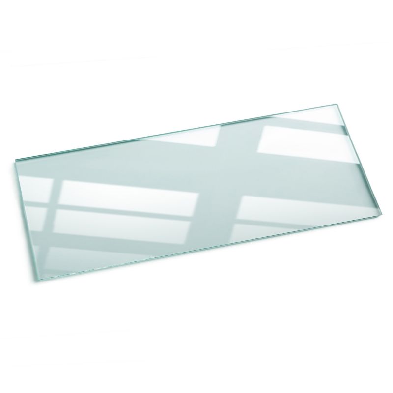 Szklany Blat Transparentny Wallfluent 125 x 50 cm Prostokątny 1 szt.
