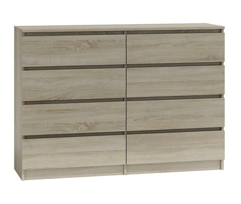 Komoda Topeshop Malwa M8 140 Dąb Sonoma 40x138x97 cm 1 szt.