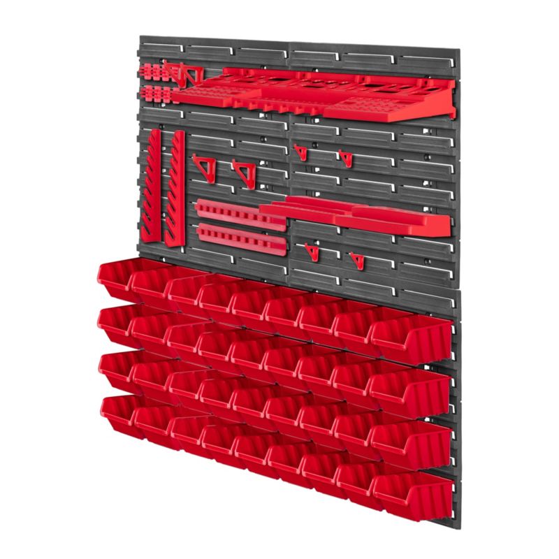 Tablica Narzędziowa KADAX Ścianka Warsztatowa 78x78 cm 59el Warsztat Garaż Kuwety 1szt.