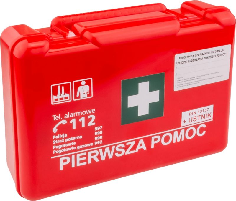 Apteczka Stahl 26 x 17 x 8 cm DIN 13157