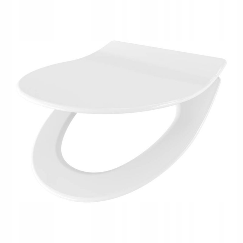 Deska sedesowa Rodeno wolnoopadająca SLIM biała 1 szt.