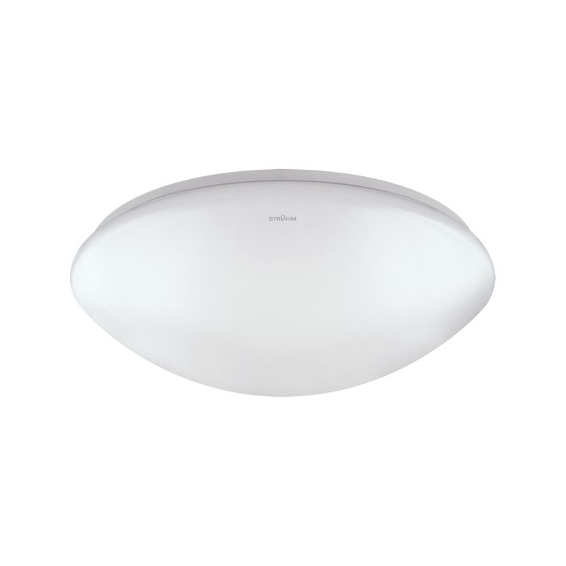 Plafon Struhm Leon biały LED 12W 4000K 1120lm łazienkowy IP44 wym: 8,5 x 26 x 26 cm tworzywo sztuczne - 1 szt.