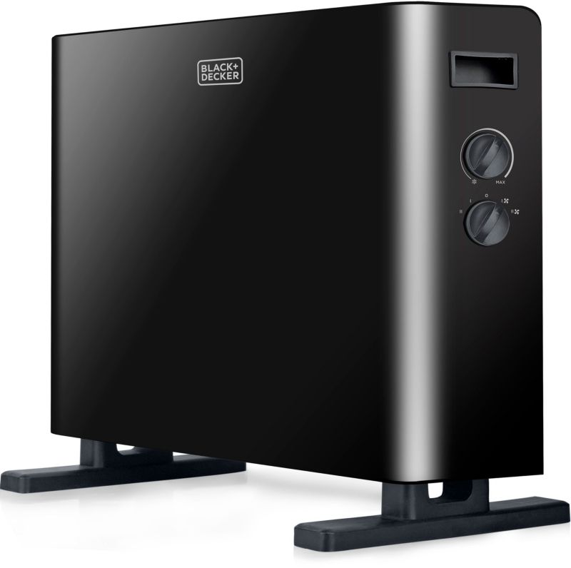 Grzejnik konwektowy Black+Decker Turbo 2000W z uchwytem i schowkiem 1 szt.