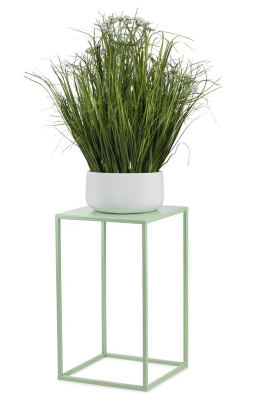 Kwietnik stojący Spring HowHomely Metalowy Seledynowy 24x40 cm 1 szt.