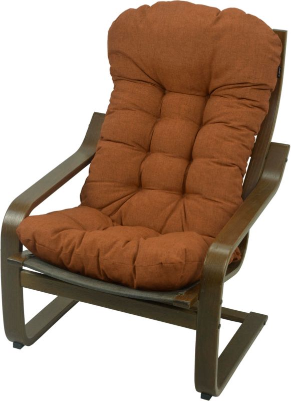 Poduszka na fotel drewniany Ikea Poang AMPO koniak melanż 1 szt.