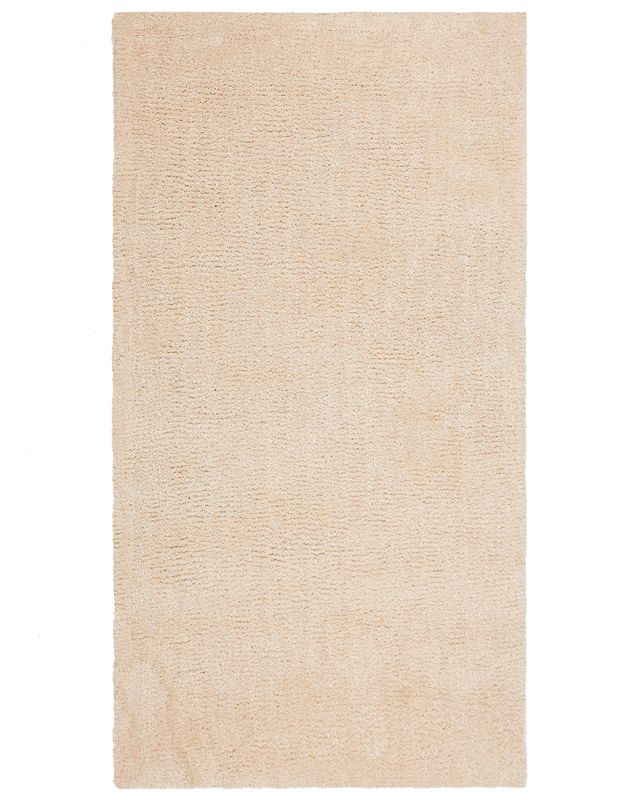 Dywan shaggy 80 x 150 cm beżowy Demre 1 szt.