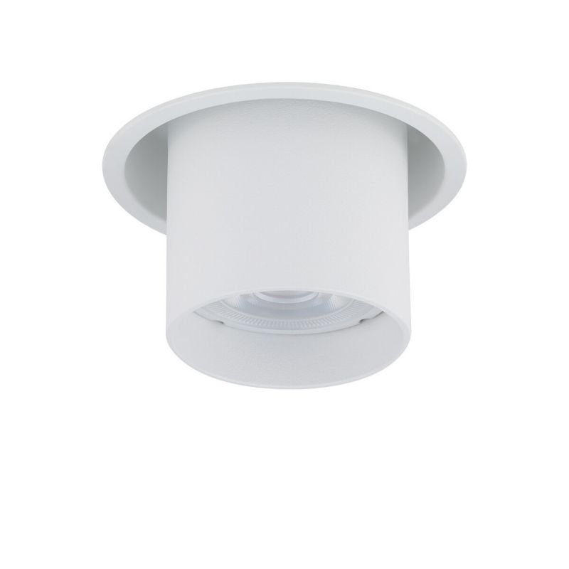 Oprawa sufitowa wpuszczana Nowodvorski Lighting Mono Slide biała 1 x GU10 x 10W IP20 wym: 12,5 x 7,3 x 10 cm okrągła - 1 szt.