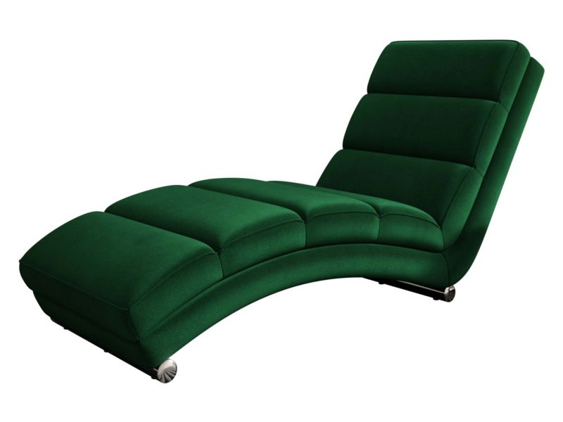 Szezlong MIRJAN 24 wypoczynkowy Holiday Premium butelkowa zieleń 1 szt.