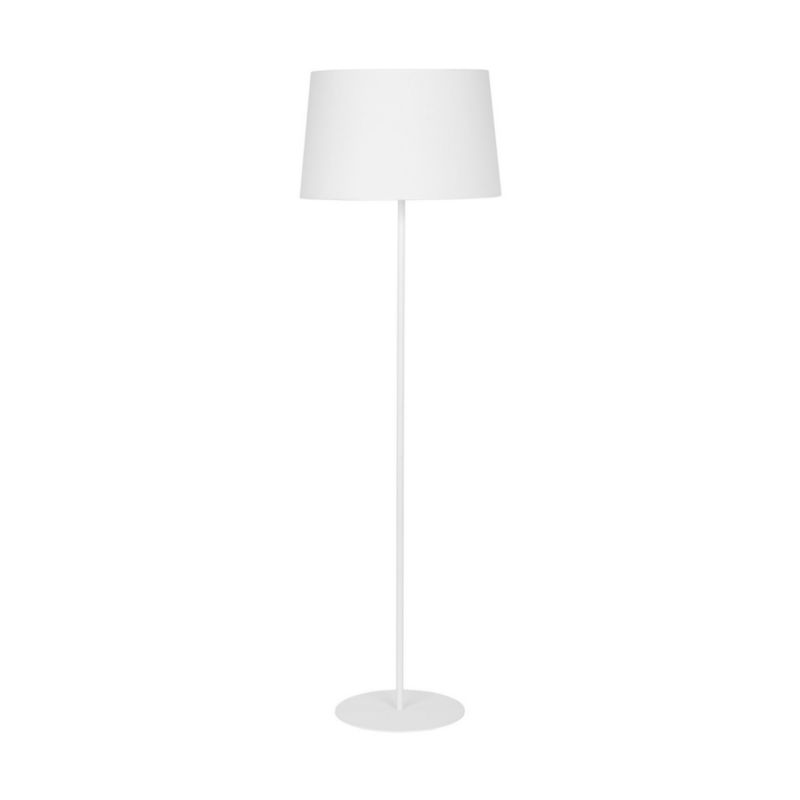 Lampa podłogowa stojąca TK-Lighting Maja biała 1 x E27 x 20W wym: 148 x 45 x 45 cm - 1 szt.