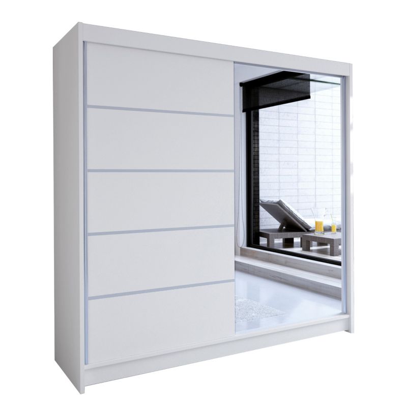 Szafa MIRJAN 24 z drzwiami przesuwnymi Talin III biały 1 szt.